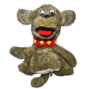 Wagner the‎ Peace-Able Pup Puppet 12" Plush Plush Stuffed Dog Puppet